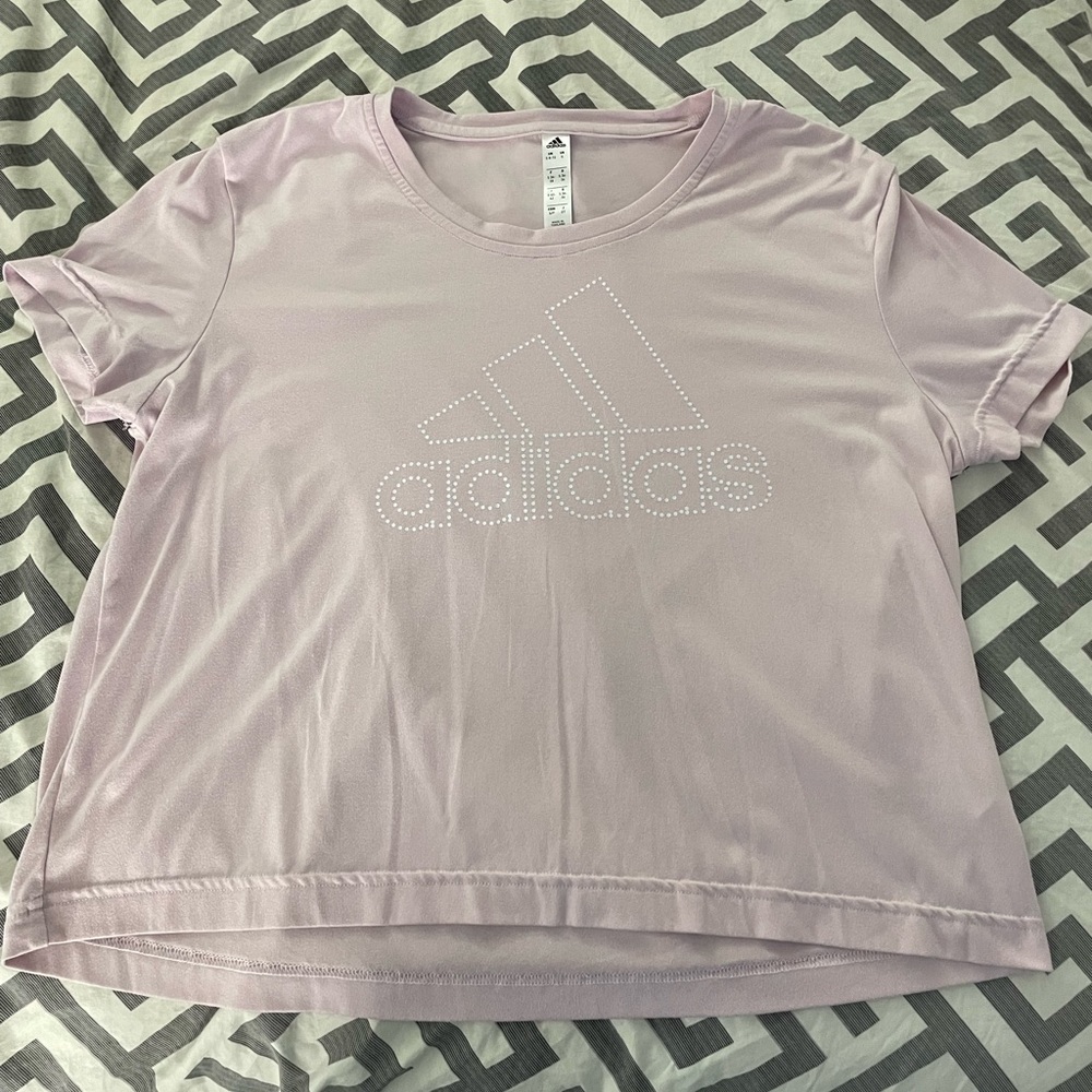 Adidas Tee, size S, kinda cropped